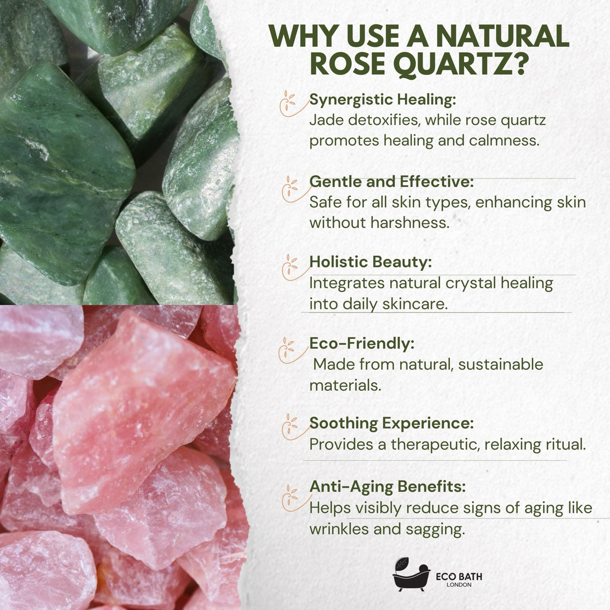 Öko-Bade-Jade-Gesichtsroller