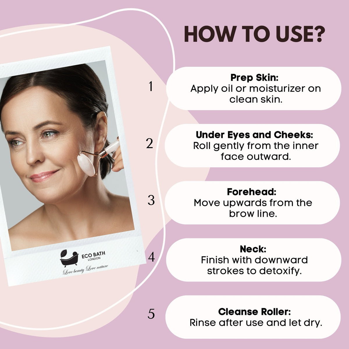 Öko-Bade-Jade-Gesichtsroller