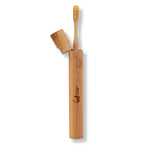 Brosse à dents en bambou Eco Bath dans un tube en bambou | Premier pas vers une vie durable