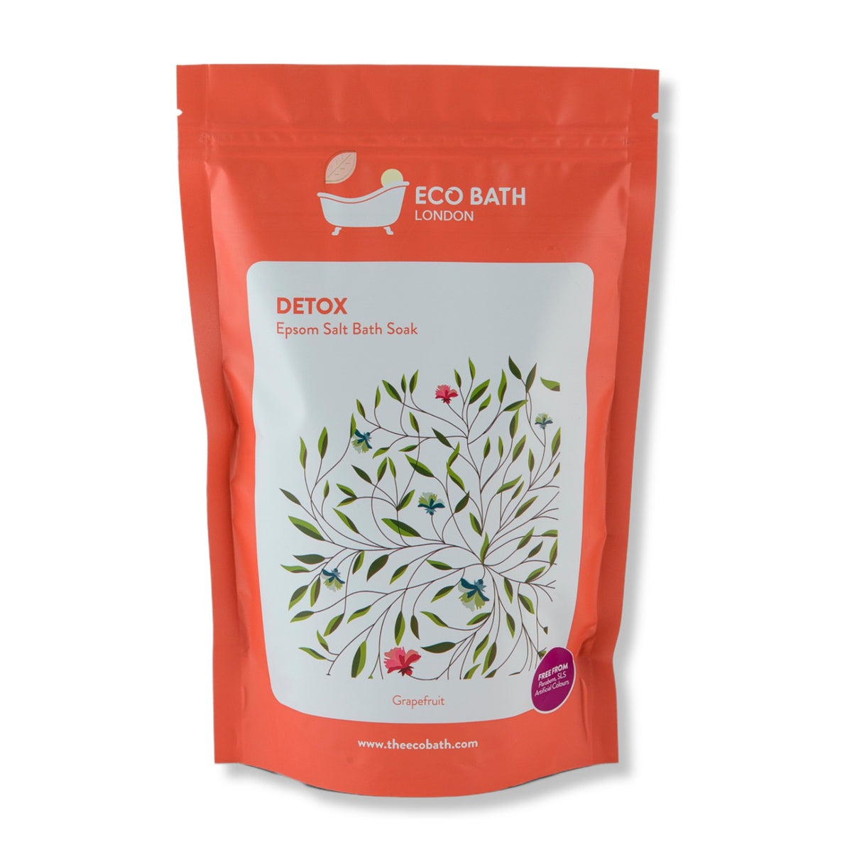 Eco Bath Detox Epsom Salt Bath Soak – Beutel | 500g und 1000g