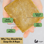 Savon Eco Bath Hand Made Baie & Olive (+/- 200gr)