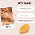 Eco Bath Handbürste mit Naturborsten, weich