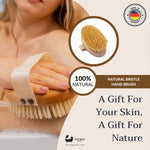 Eco Bath Handbürste mit Naturborsten, weich