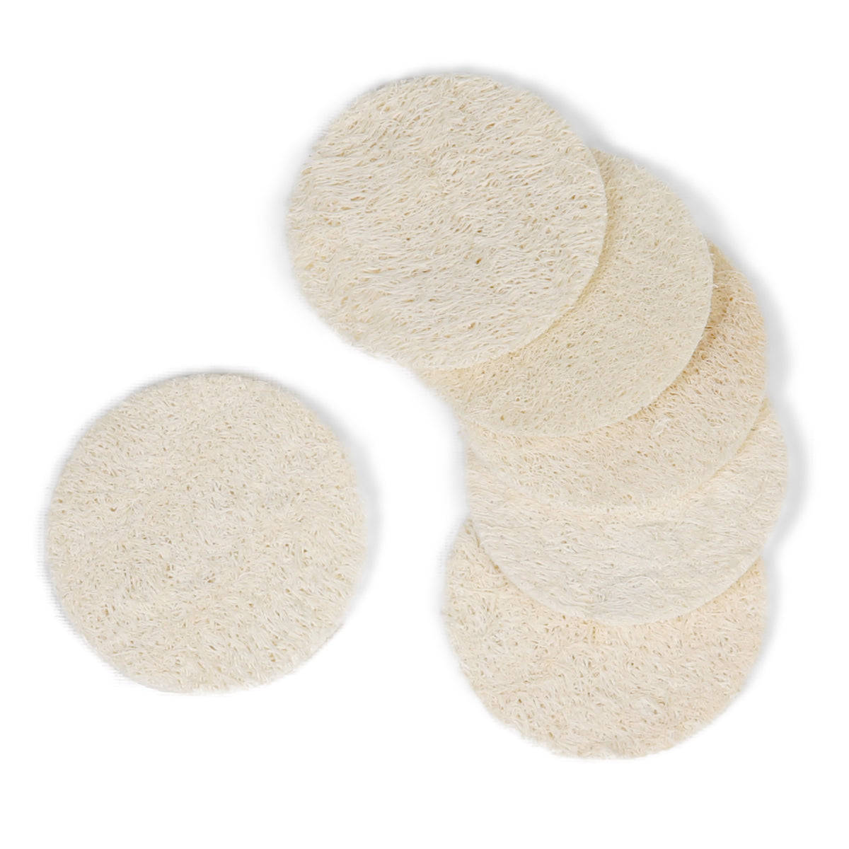 Eco Bath Natürliche Luffa-Gesichtspads
