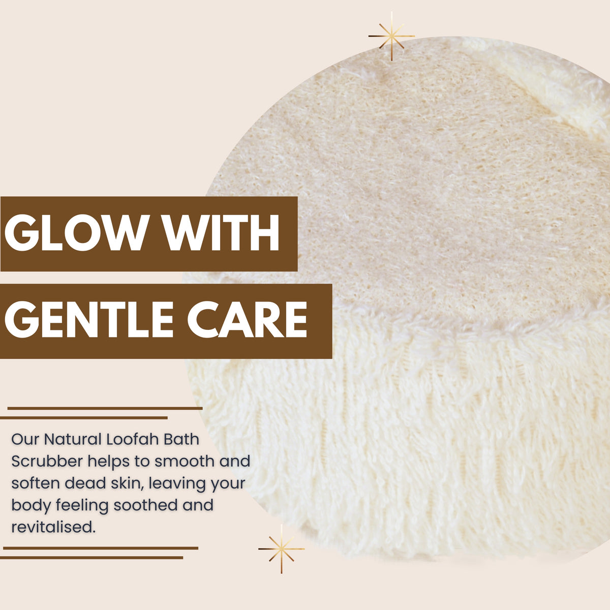 Eco Bath Natürlicher Luffa-Badwäscher