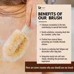 Eco Bath Natural Sisal Rundbürste im japanischen Stil