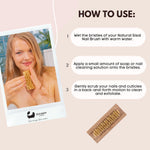 Eco Bath Nagelbürste aus natürlichem Sisal-Buchenholz