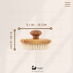 Eco Bath Natural Sisal Olive Wood Hand Brush