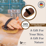 Eco Bath Handbürste aus natürlichem Sisal und Walnussholz