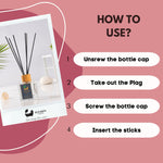 Eco Bath London Pfingstrosen-Schilfdiffusor