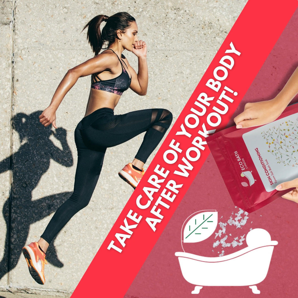 Hautkonditionierendes Bittersalzbad – Beutel