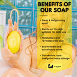 Öko-Bade-Limettenseife am Seil – 220 g