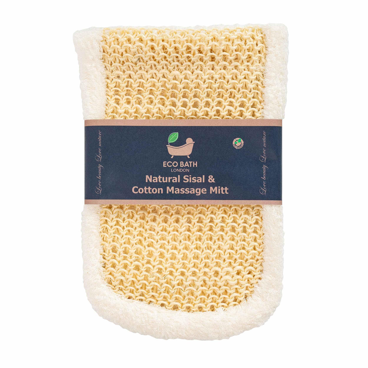 Eco Bath Bamboo & Natural Sisal Massage Mitt - Eco Bath London™