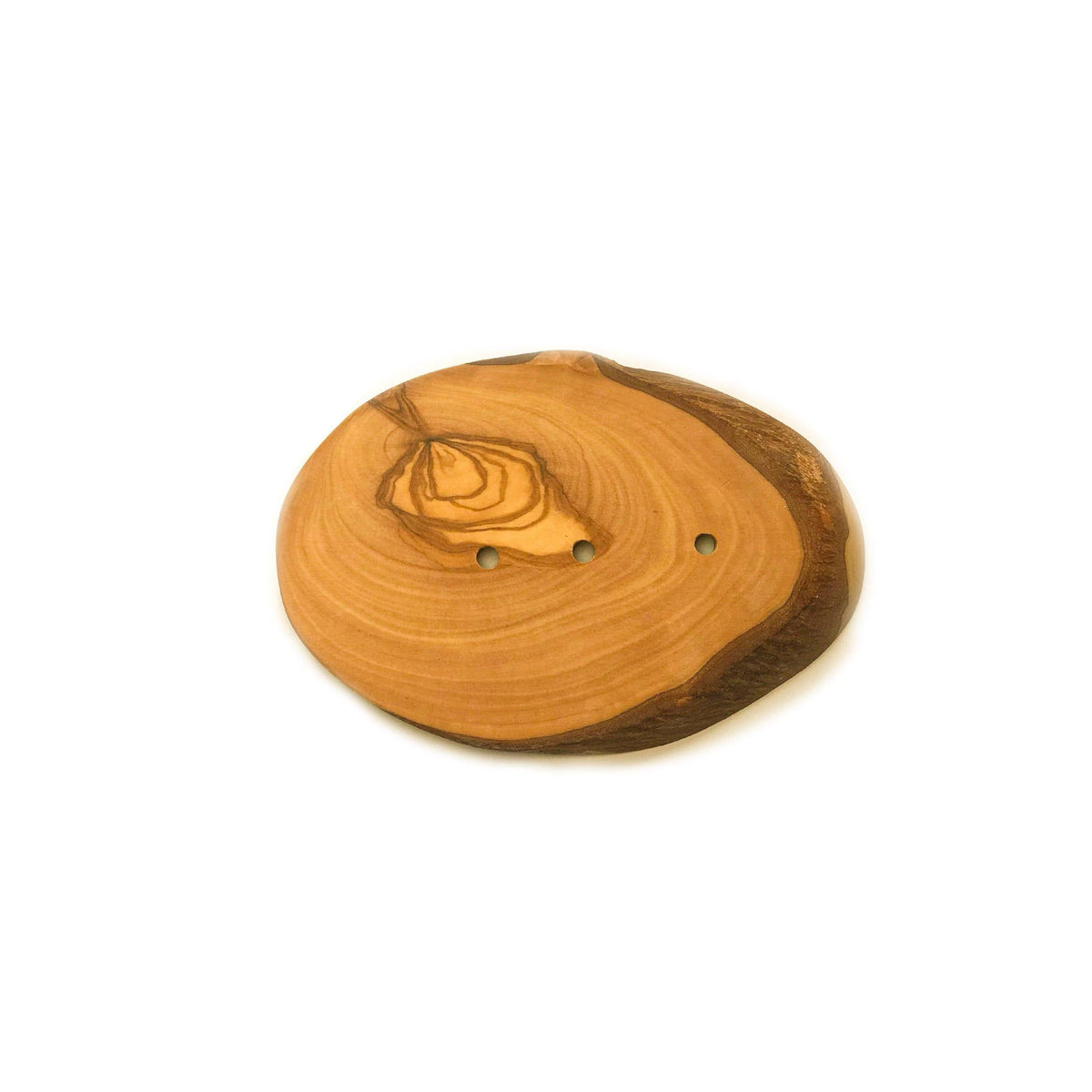 Eco Bath Soap Dish - Olive Wood Leaf - Eco Bath London™