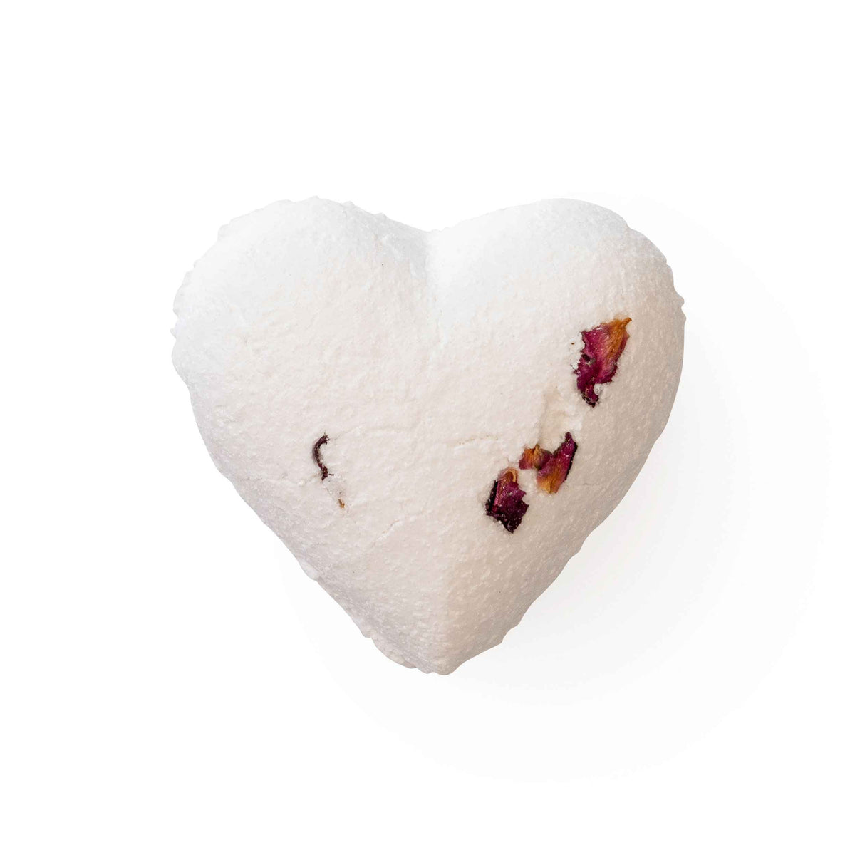 Bath Fizzer Big Heart Shape Rose - Eco Bath London™