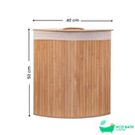 Eco Bath Laundry Basket with Lid and Removable Lining - Eco Bath London™