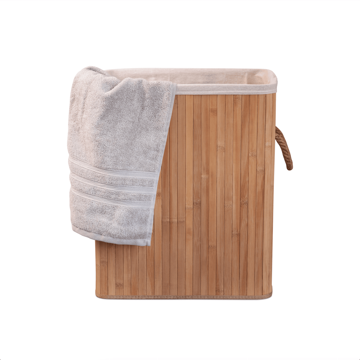 Eco Bath Laundry Basket with Lid and Removable Lining - Eco Bath London™