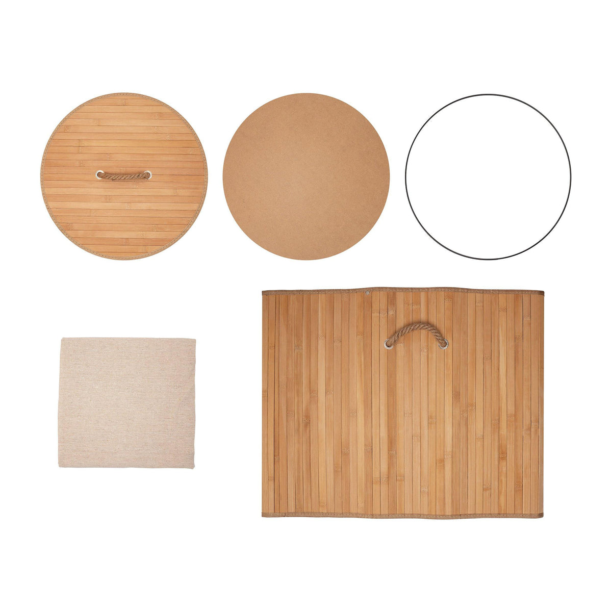 Eco Bath Laundry Basket with Lid and Removable Lining - Eco Bath London™