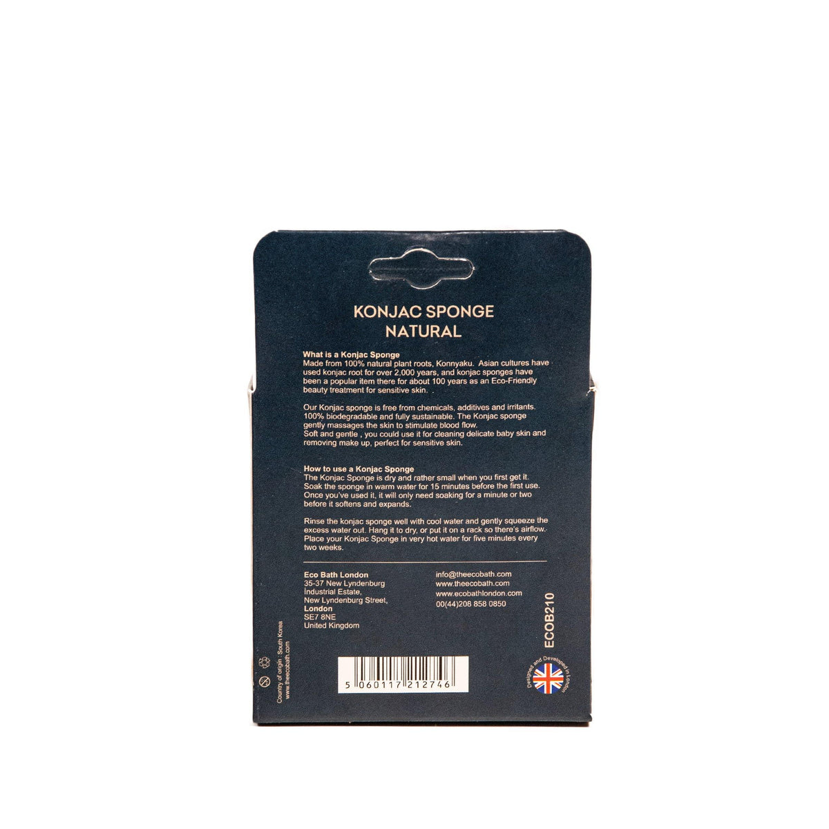 Eco Bath Konjac Sponge - Eco Bath London™