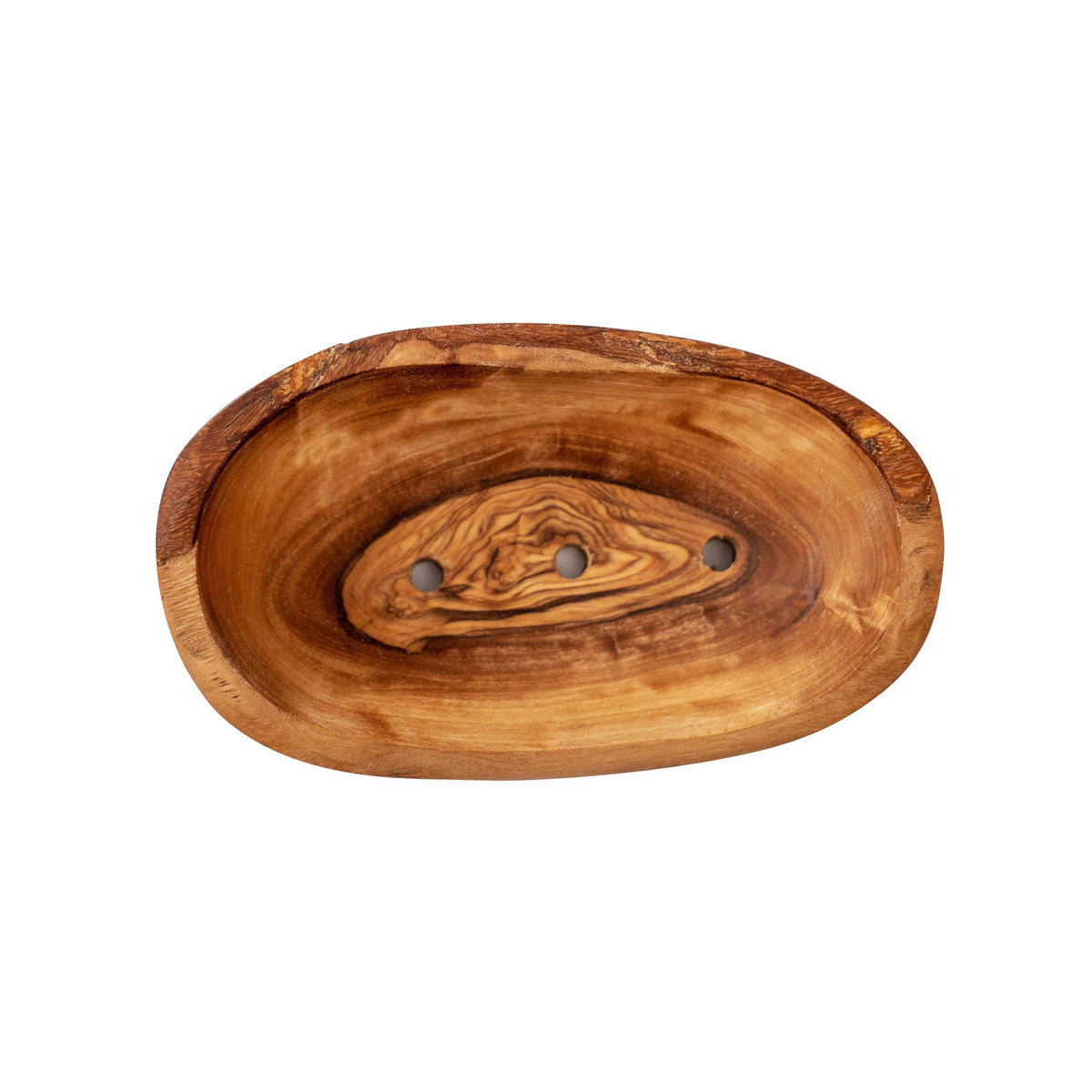 Eco Bath Soap Dish - Olive Wood Bath Shape - Eco Bath London™