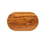 Eco Bath Soap Dish - Olive Wood Ridged - Eco Bath London™