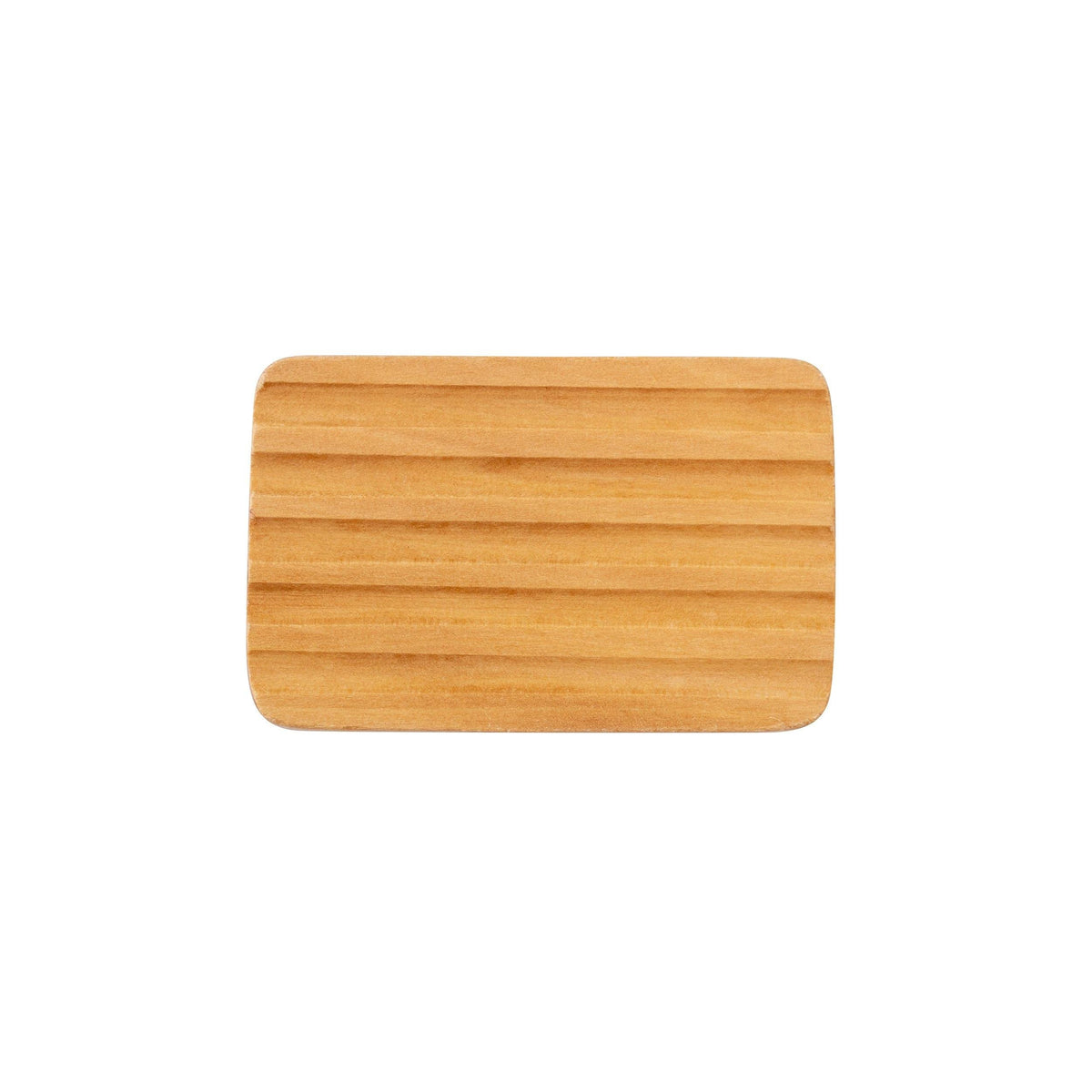 Eco Bath Soap Dish - Beech Wood Ridged - Eco Bath London™