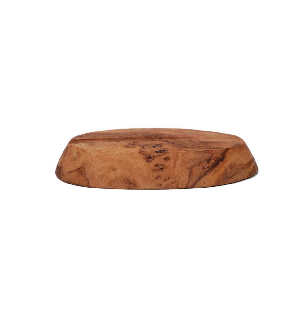 Eco Bath Soap Dish – Olive Wood Boat Shape - Eco Bath London™