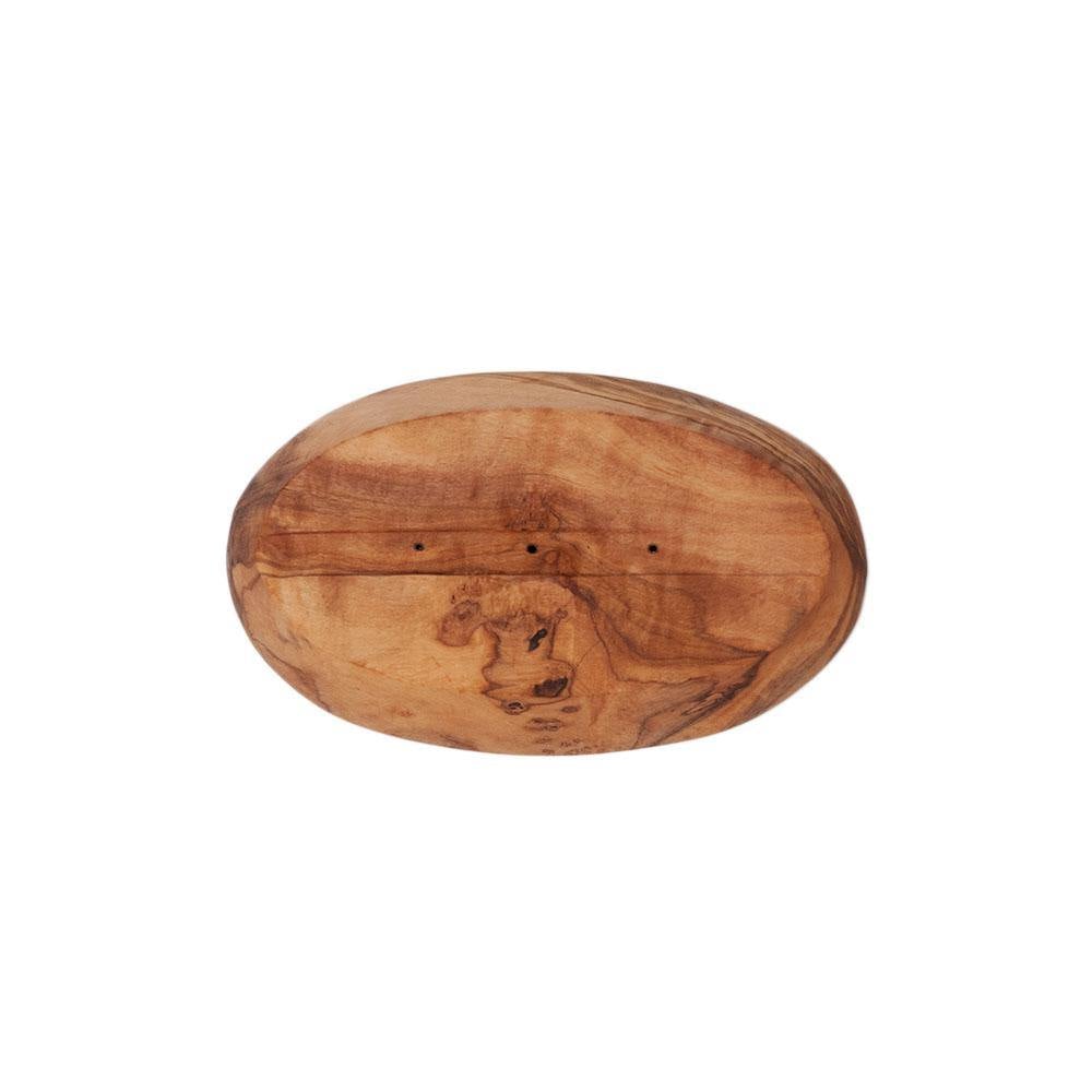 Eco Bath Soap Dish – Olive Wood Boat Shape - Eco Bath London™