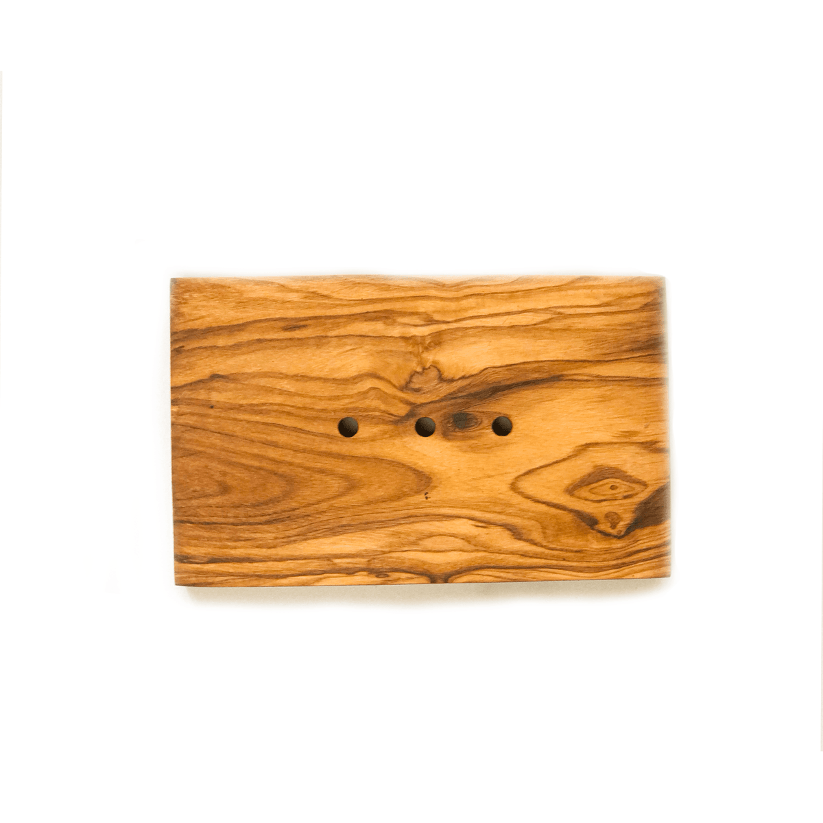 Eco Bath Soap Dish - Olive Wood Rectangle - Eco Bath London™
