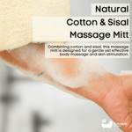 Eco Bath Bamboo & Natural Sisal Massage Mitt