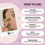 Öko-Bade-Jade-Gesichtsroller