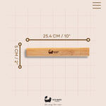 Öko-Bade-Bambuszahnbürste im Bambusrohr | Erster Schritt zu nachhaltigem Leben