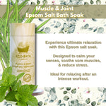 Öko-Badebad für Muskeln und Gelenke, Bittersalzbad – Tube 