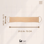 Eco Bath Natural Bamboo & Sisal Back Strap