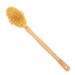 Brosse pour le corps en sisal naturel Eco Bath avec poils durs 