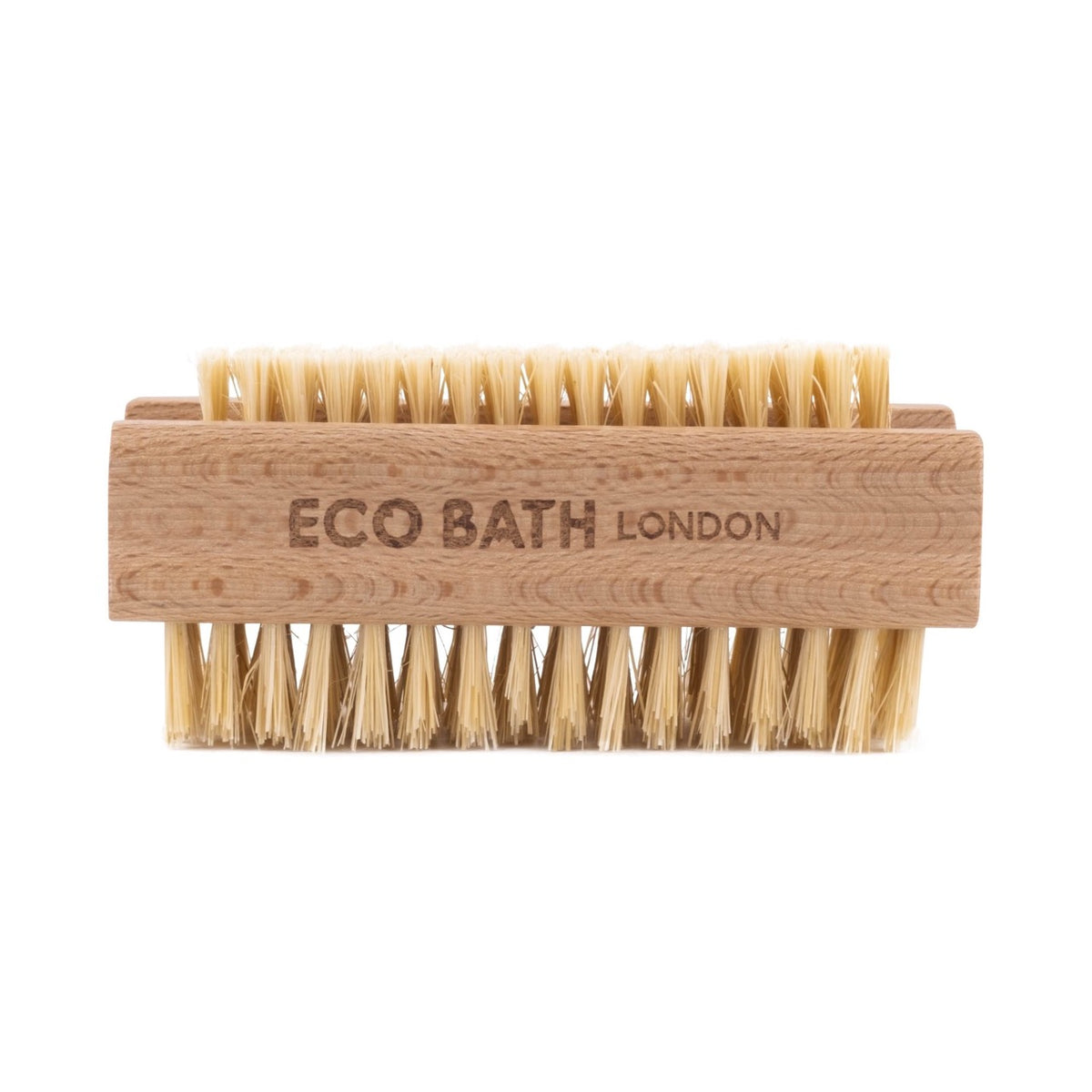 Eco Bath Nagelbürste aus natürlichem Sisal-Buchenholz 