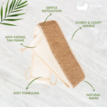 Eco Bath Natural Ramie Rückengurt 