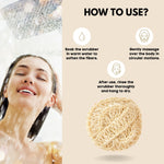 Eco Bath Épurateur de bain en sisal naturel et chanvre 