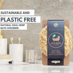Eco Bath Épurateur de bain en sisal naturel et chanvre 