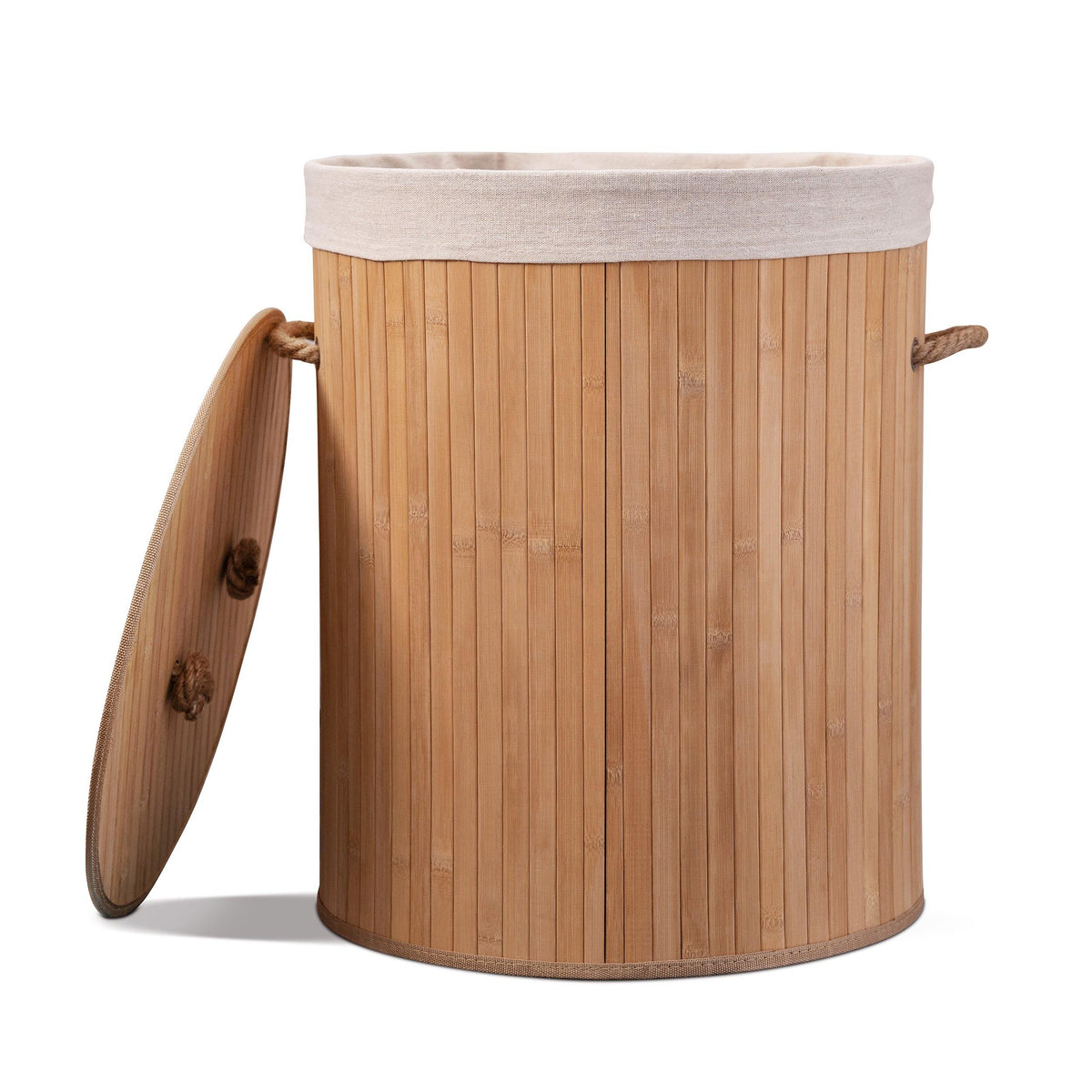 Eco Bath Laundry Basket with Lid and Removable Lining - Eco Bath London™