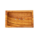Eco Bath Soap Dish - Olive Wood Rectangle - Eco Bath London™